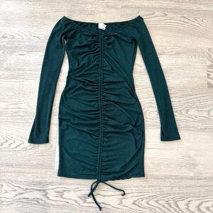 Ruched Mini Dress